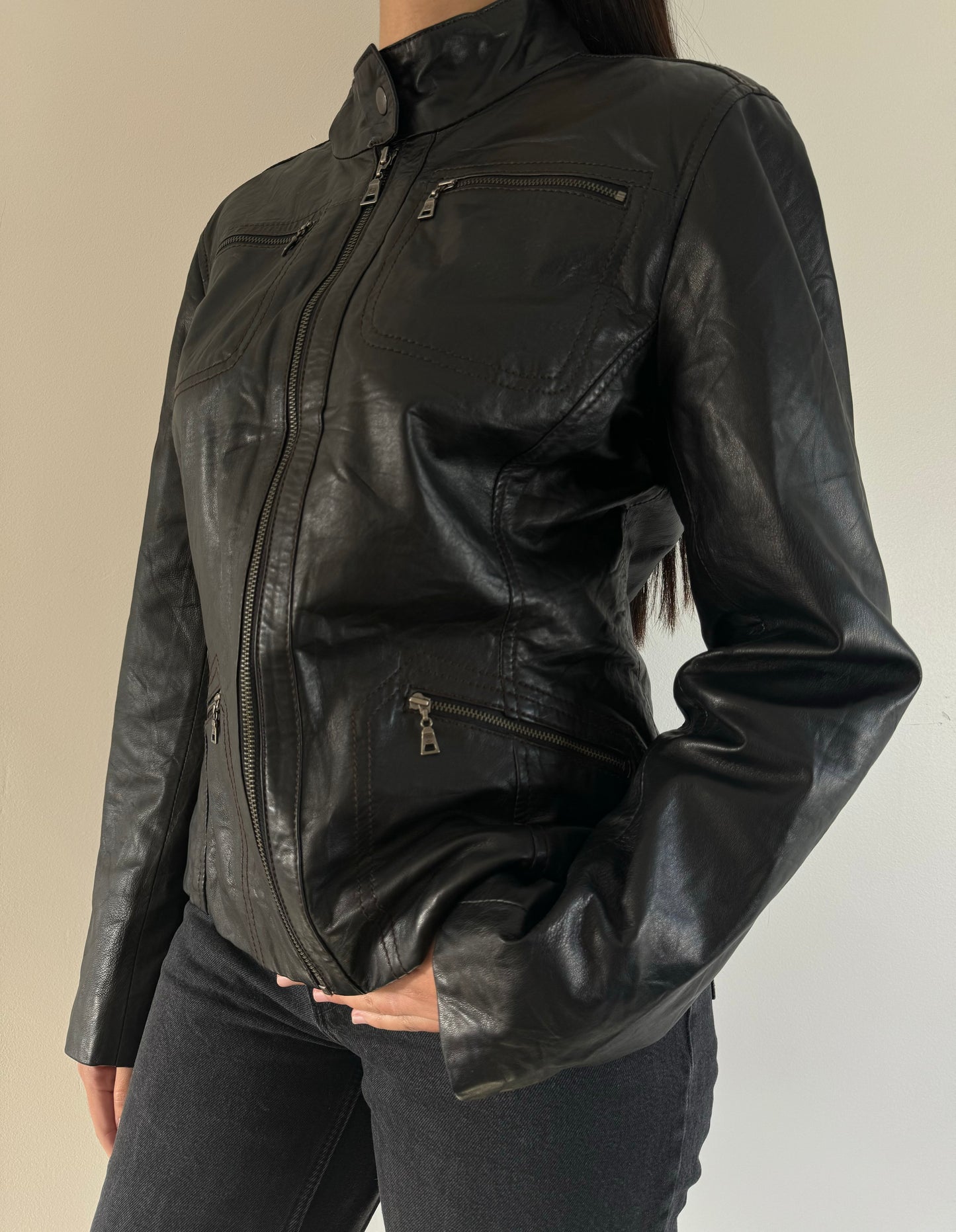 Veste en cuir DANIER