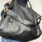 Cabas en cuir vintage Halston Héritage